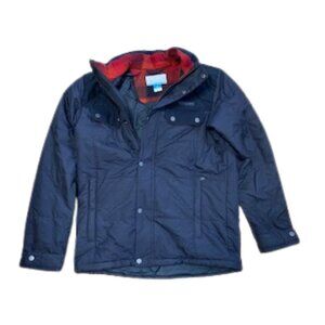 COLUMBIA! JACKET BLACK MENS SMALL/YOUTH XL GORPCORE